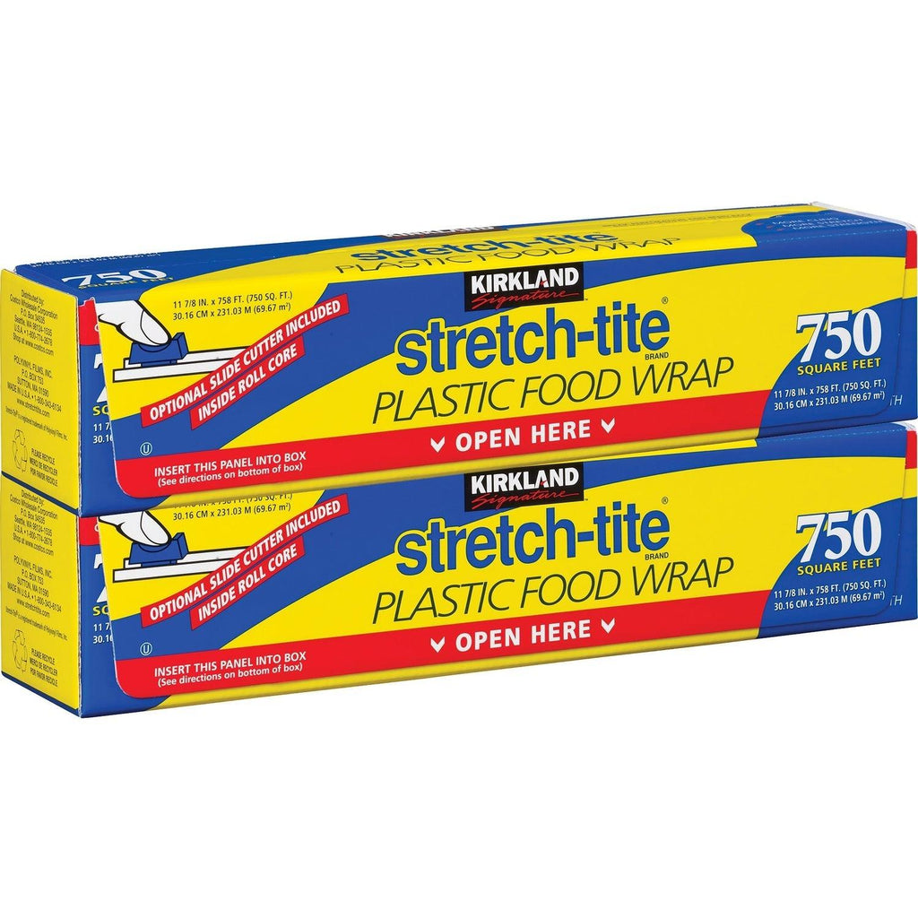 Stretch-Tite Plastic Food Wrap, 11 7/8 in X 758 Ft, 2-Count