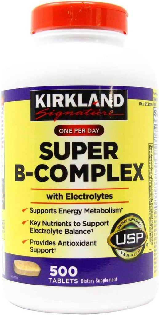 Kirkland Super B-Complex - 500 Tablets