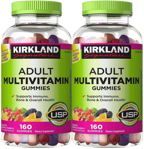 tm Adult Multivitamin, 320 Gummies Adult Multivitamin, 2-Pack 320 Gummies Total by