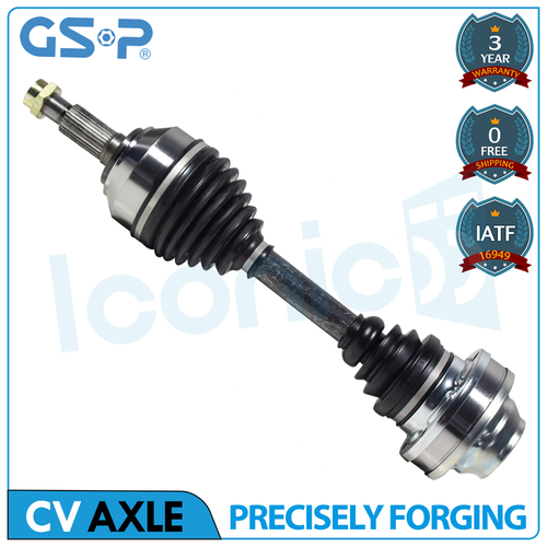Front CV Axle Joint  Assembly for 2007-2010 Audi Q7 2004 2005-10 VW Touareg AWD