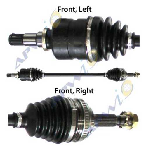 CV Axle Assembly-4-Wheel ABS APW Inc. TO8004A - greatparts