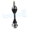 Front CV Axle Joint  Assembly for 2007-2010 Audi Q7 2004 2005-10 VW Touareg AWD