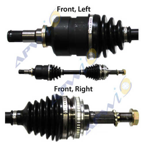 CV Axle Assembly-4-Wheel ABS APW Inc. TO8003A - greatparts