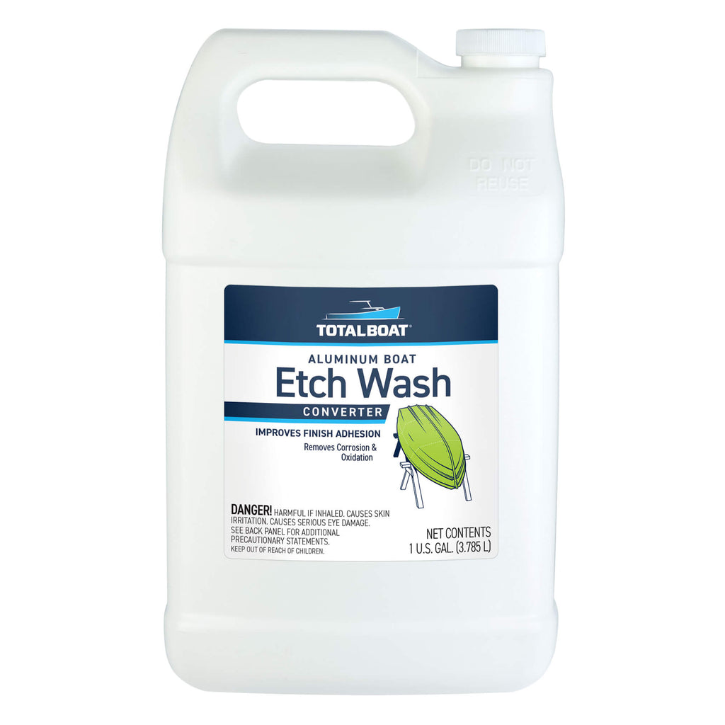 Aluminum Boat Etch Wash Cleaner and Conditioner