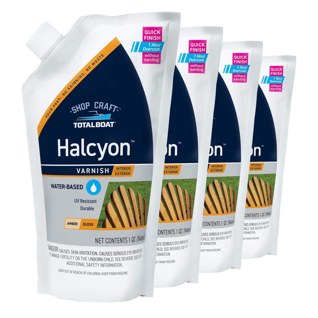 Halcyon Water-Based Marine Varnish