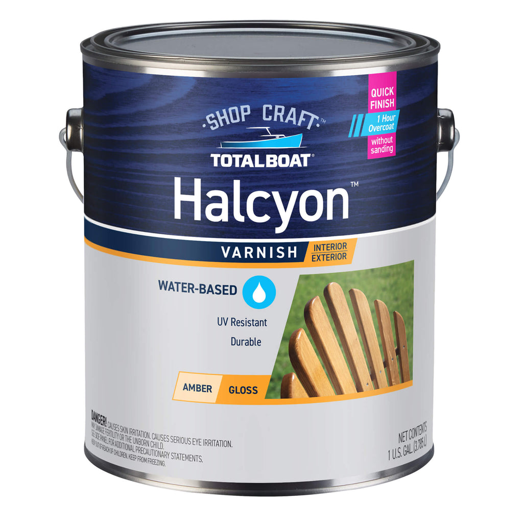 Halcyon Water-Based Marine Varnish