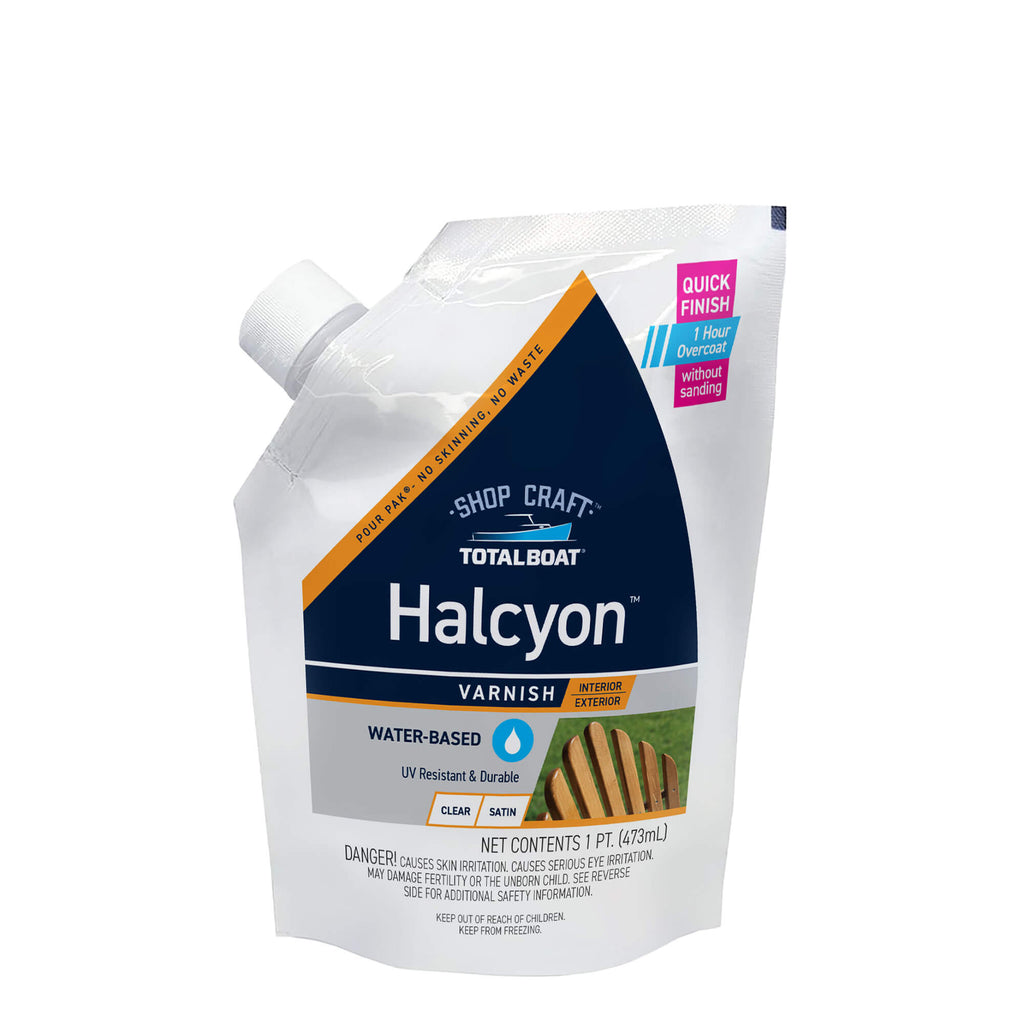 Halcyon Water-Based Marine Varnish