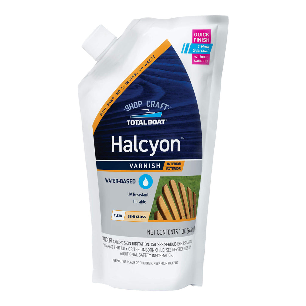 Halcyon Water-Based Marine Varnish