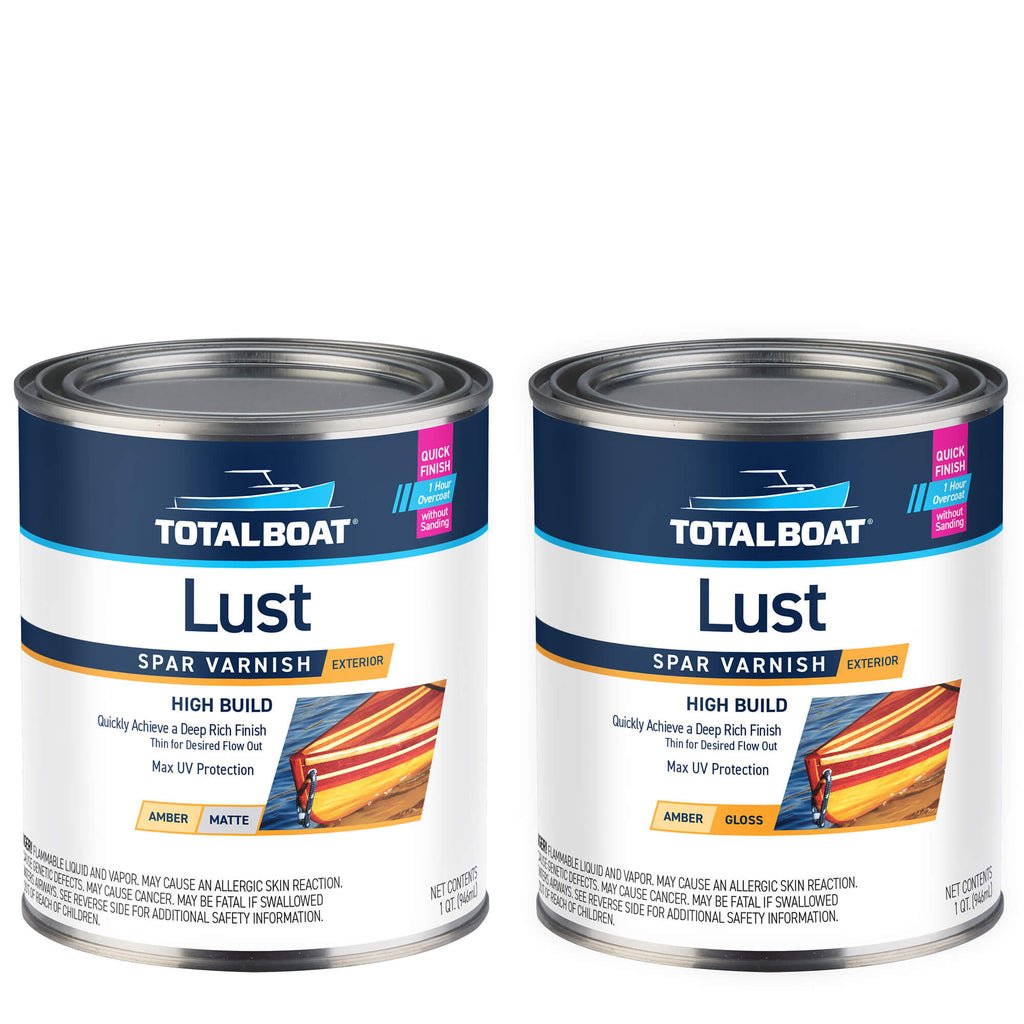 Lust Rapid Recoat Marine Spar Varnish