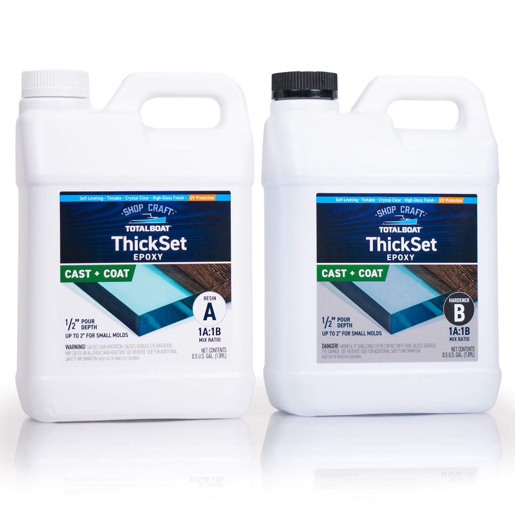 ThickSet Cast + Coat Deep Pour Epoxy Resin Kits