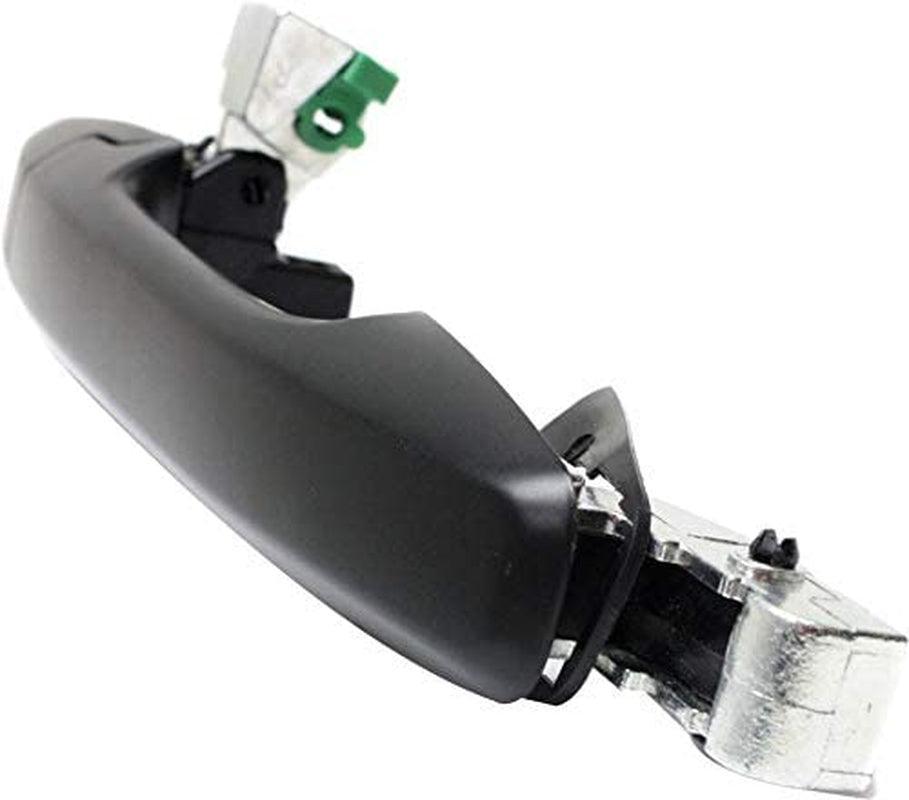 Front Exterior Door Handle Set of 2 Compatible with 2006-2011 Honda Civic and 2009-2014 Pilot Primed Driver and Passenger Side
