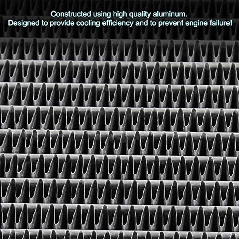 3 Row Aluminum Cooling Radiator Compatible with Dodge Ram 2500 3500 L6 5.9L Turbo Diesel 1994-2002