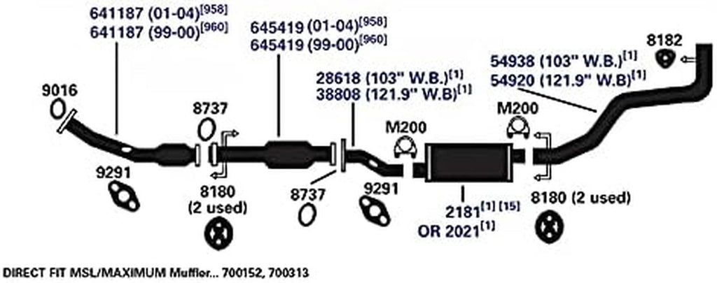 2021 Exhaust Muffler