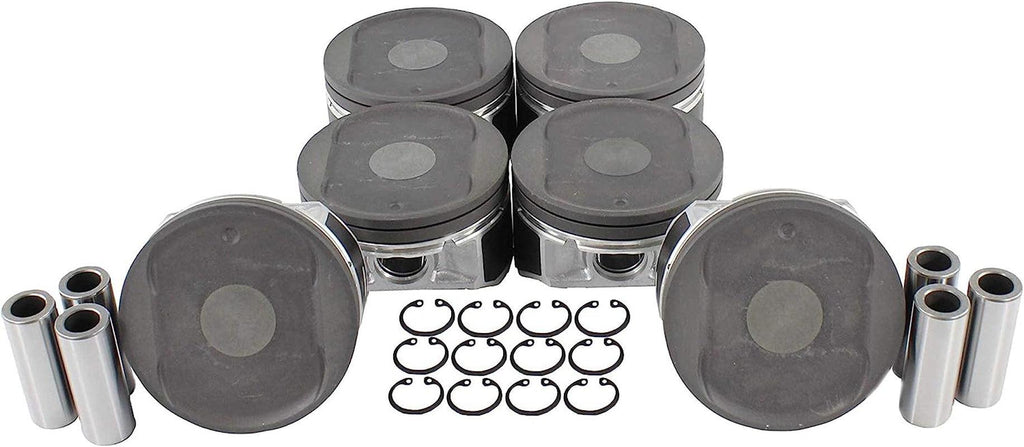 DNJ P648 Standard Piston Set for 2005-2015 / Nissan, Suzuki/Equator, Frontier, NV1500, NV2500, NV3500, Pathfinder, Xterra / 4.0L / DOHC / V6 / 24V / 3954Cc / VQ40DE