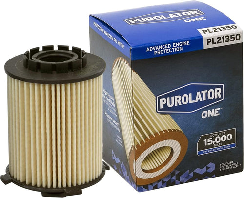 PL21350 one Advanced Engine Protection Cartridge Oil Filter Compatible with Select Volvo