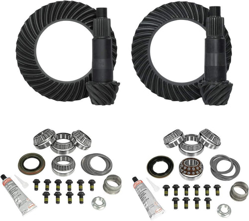 (YGK067) Gear & Install Kit for Jeep JL and JT Rubicon D44 Rear & D44 Front 4:56 Ratio