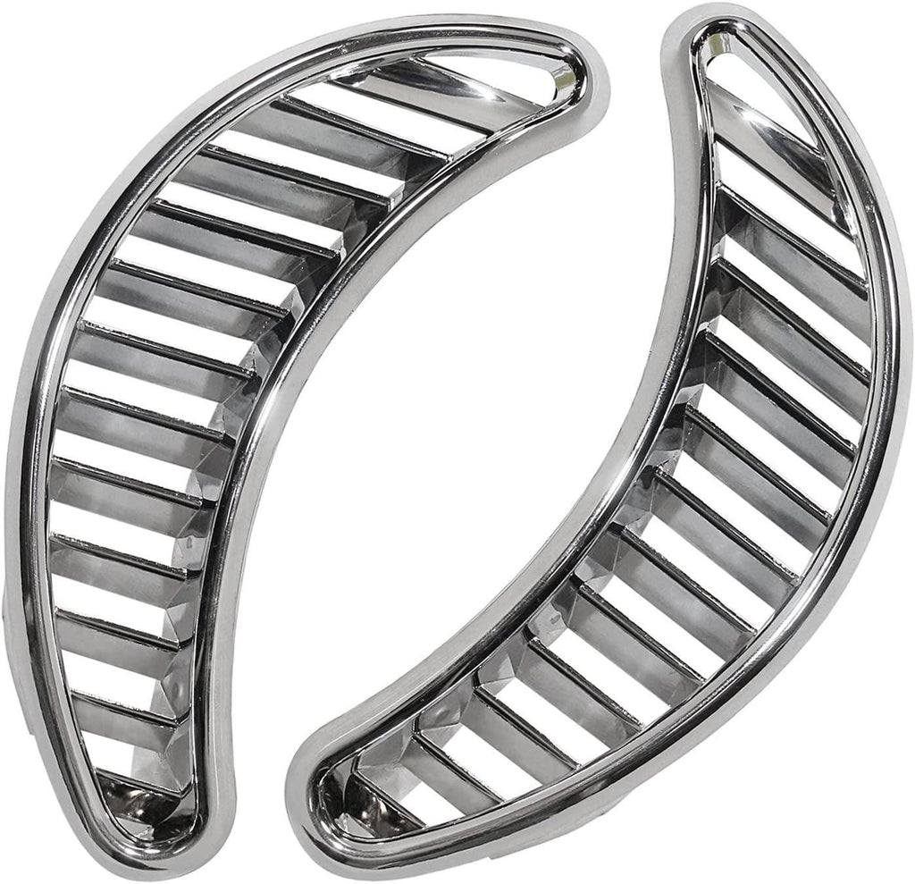 AC819750 Air Vent Trim Plate Pair (Chrome for VW Beetle)