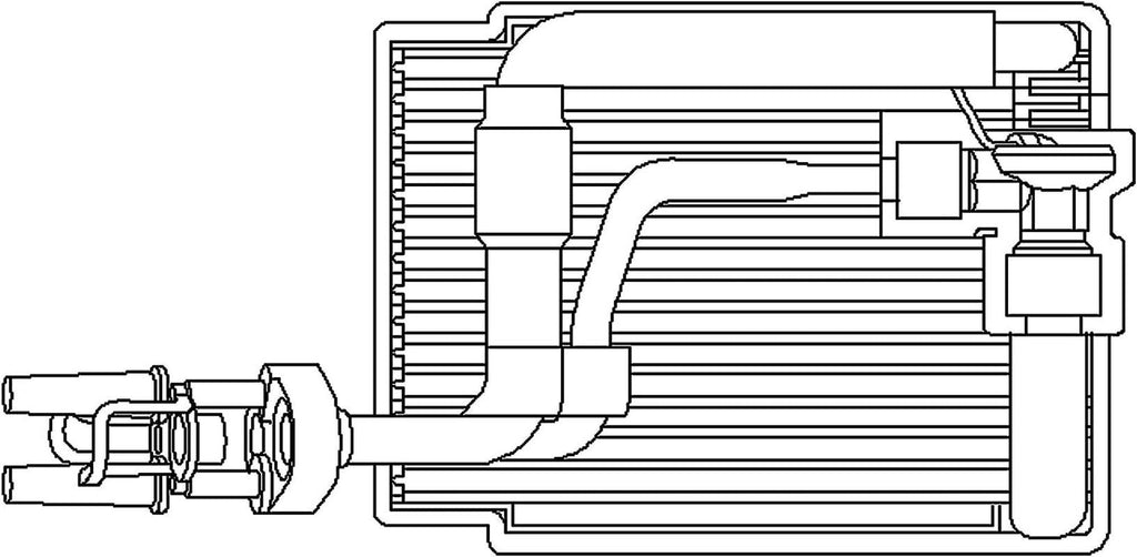 GM Genuine Parts 15-63249 Air Conditioning Evaporator Core Kit with Seals