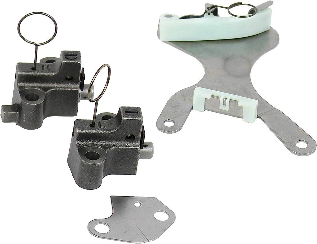 DNJ TK1105NG Timing Chain Kit for 2002-2012 / Dodge, Jeep, Mitsubishi, Ram / 1500, Commander, Dakota, Durango, Grand Cherokee, Liberty, Nitro, Raider, Ram 1500/3.7L / SOHC / V6 / 12V / 226Cid