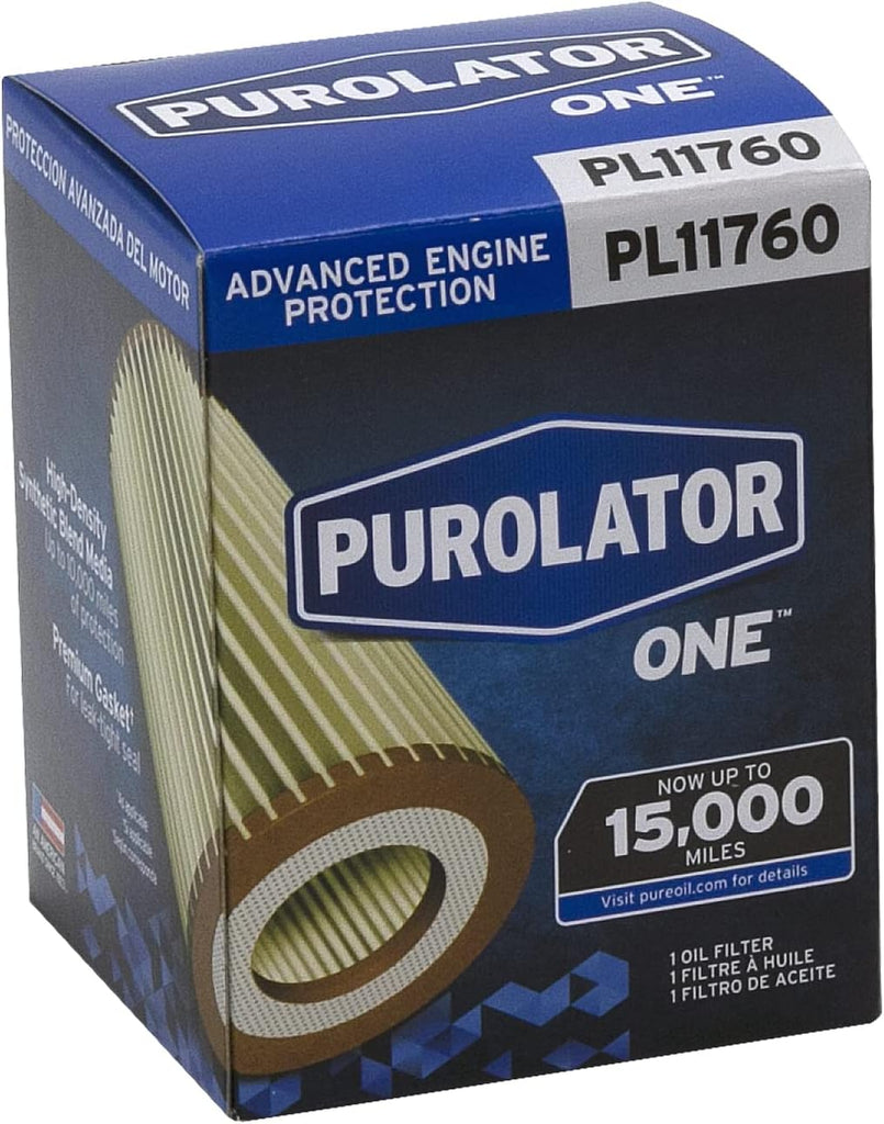 PL11760 one Advanced Engine Protection Cartridge Oil Filter Compatible with Select Hyundai Elantra, Kona, Sonata