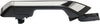 Front Exterior Door Handle Compatible with 2011-2017 Honda Odyssey Primed Black, with Chrome Insert, Passenger Side