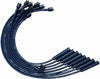 51056 Ultra Series Black Spark Plug Wires, Mopar Chrysler 273/318/340/360, Straight Plug Ends, Non HEI Distributor