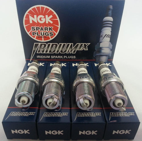 4 X NGK Iridium IX Spark Plugs BKR7EIX Colder Heat Range 7> B16/B18/SR20/E