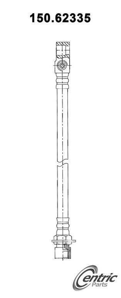 Brake Hydraulic Hose for Commercial Chassis, Roadmaster, Caprice+More 150.62335