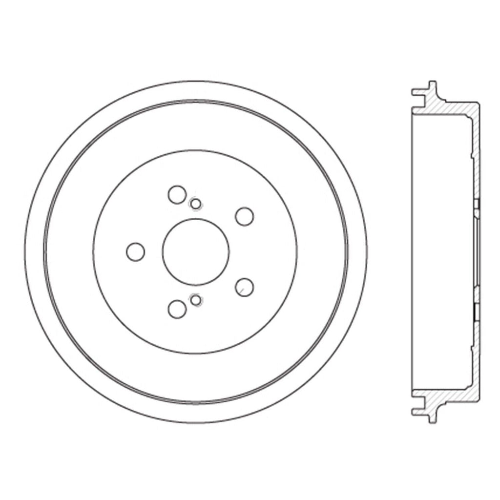 Centric Brake Drum for 09-19 Corolla 122.44050