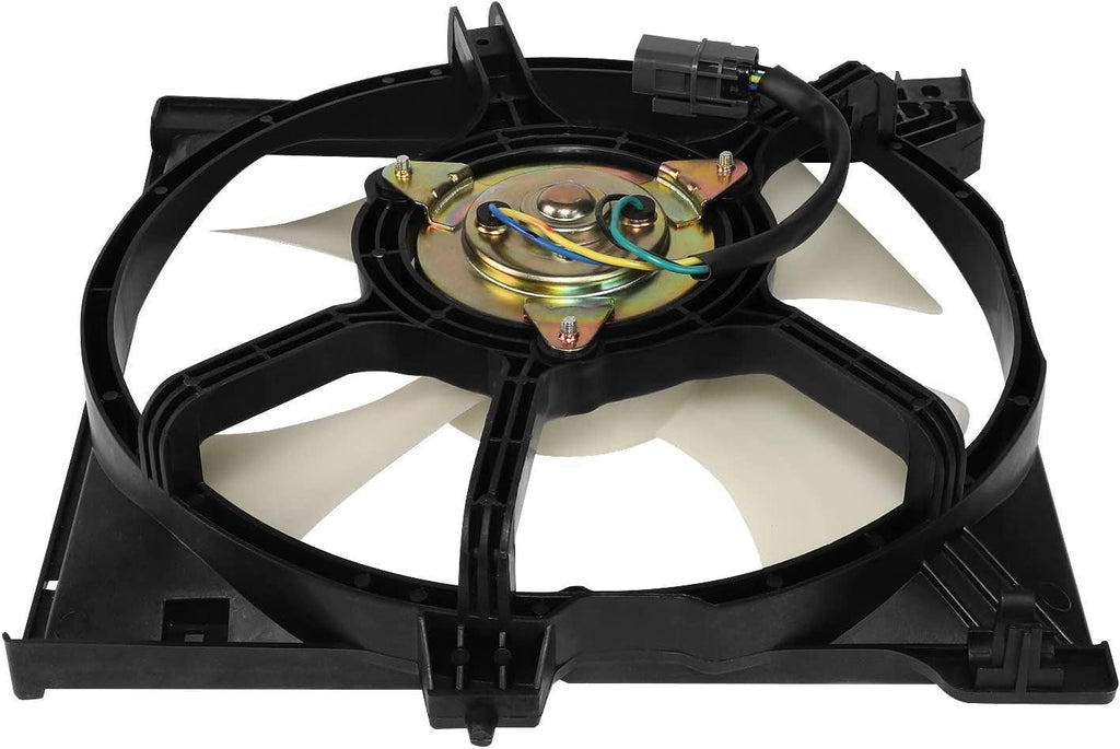 OEM-RF-0908 Factory Style Radiator Cooling Fan Assembly Compatible with 1995-2000 Sentra / 1995-1998 200SX 1.6L At