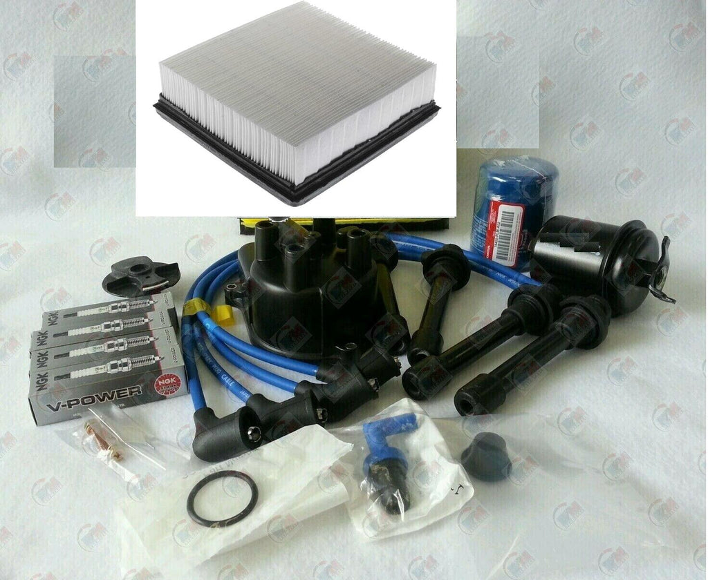 Cap-Ngk Wires-Spark Plug-Oil-Air-F