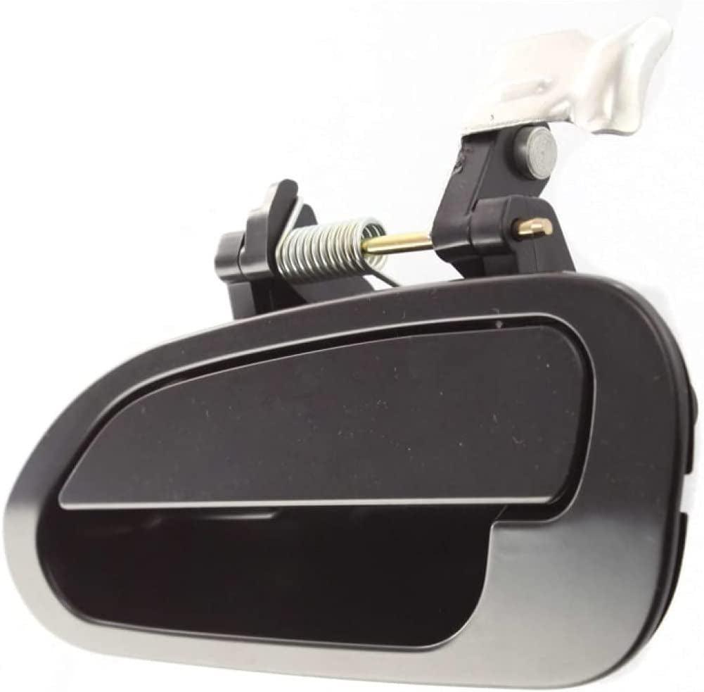 for Honda Accord Exterior Door Handle Rear, Driver Side Smooth Black 1998-2002 | Trim:All Submodels | HO1520111 | 72680S84A11