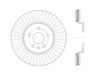 Centric Front Disc Brake Rotor for Encore, Trax (120.62142)