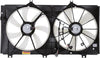 621300 Cooling Fan Assembly Compatible with 2007-2011 Toyota Camry , Black