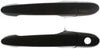 Front Exterior Door Handle Set of 2 Compatible with 2005-2010 Chevrolet Cobalt and 2006-2013 Impala Smooth Black Driver and Passenger Side