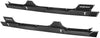 42-7015 Textured Black Rock Slider Steps for Jeep Wrangler JK Unlimited 4Dr 2007-2018 (Excl. 2018 JL), 1 Pack