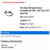 Front Right ABS Speed Sensor - Compatible with 2006 - 2007 Ford E-350 Super Duty