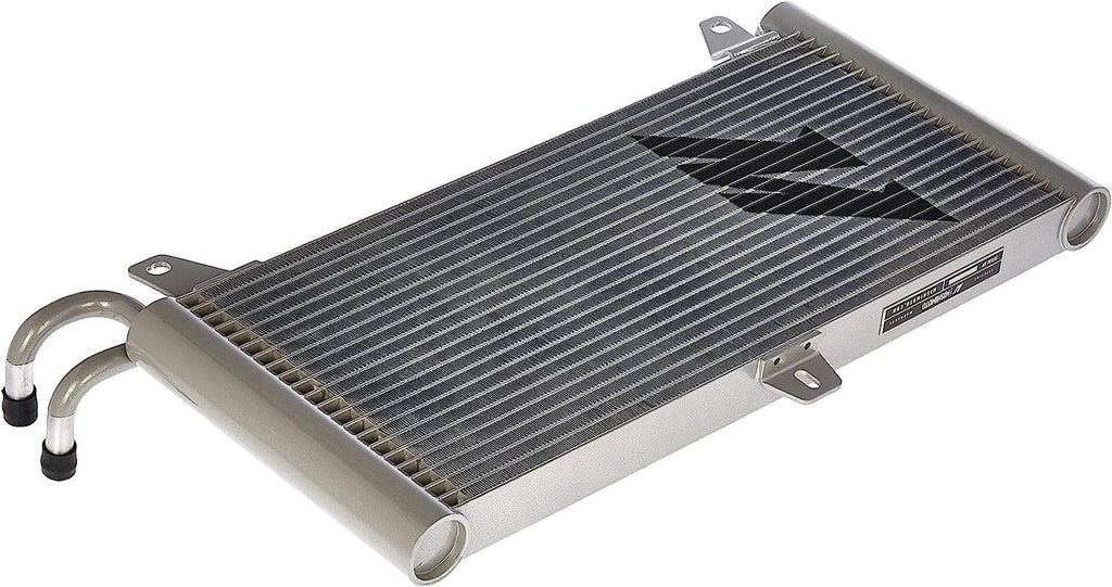 MMTC-RAM-94SL Transmission Cooler Compatible with Dodge Ram Cummins 5.9L 1994-2002 Silver