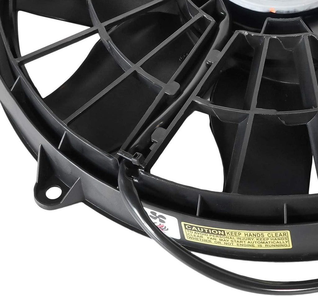 OEM-RF-0078 CH3115119 Factory Style Radiator Cooling Fan Assembly Replacement,Black