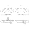 Brembo Front Disc Brake Pad Set for 528I, 528I Xdrive (P06060N)