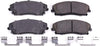 17-1056, Z17 Front Ceramic Brake Pads with Hardware