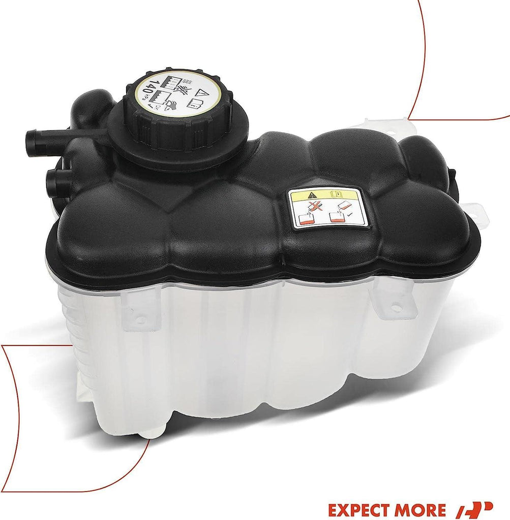 A-Premium Engine Coolant Overflow Recovery Reservoir Tank [W/Cap & Sensor] Compatible with Jaguar F-Pace 2017, XE 2017-2018, XF 2016-2017, Replace # LR091767
