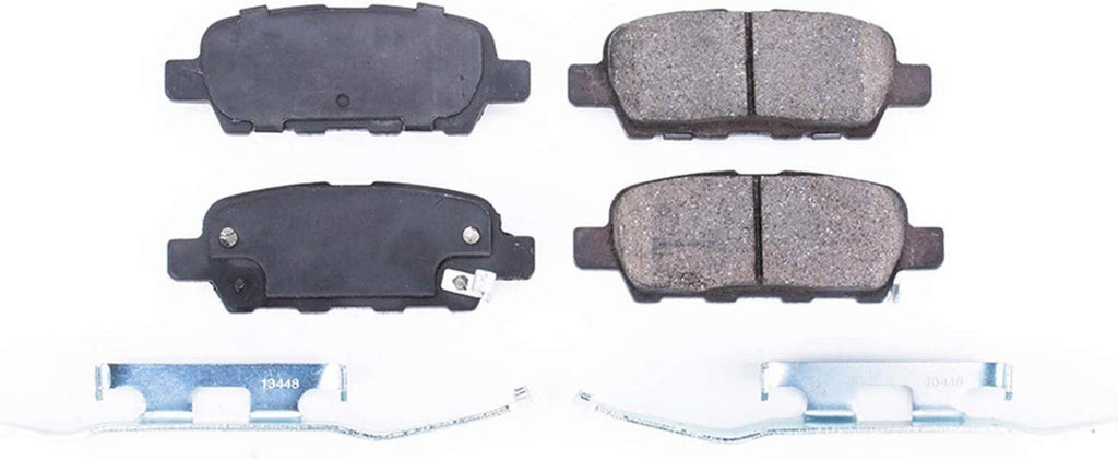 17-1288, Z17 Rear Ceramic Brake Pads with Hardware