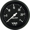 2317 Autogage Vacuum Gauge Regular, 2.625 In.