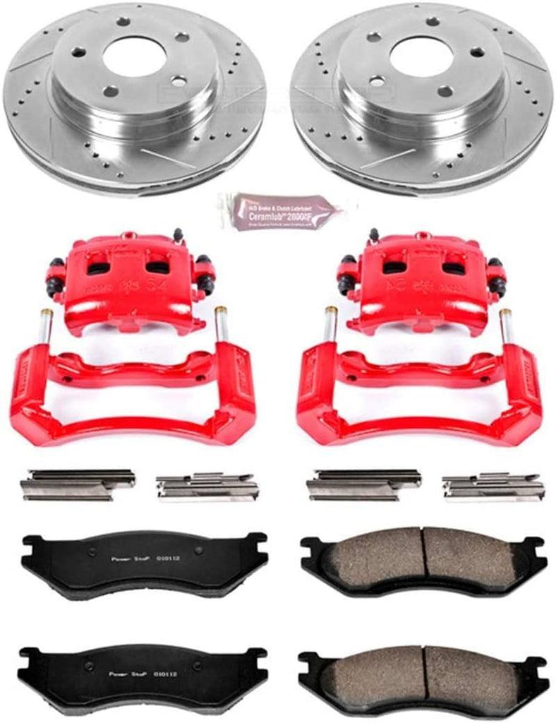 (KC2167) 1-Click Performance Brake Kit with Calipers