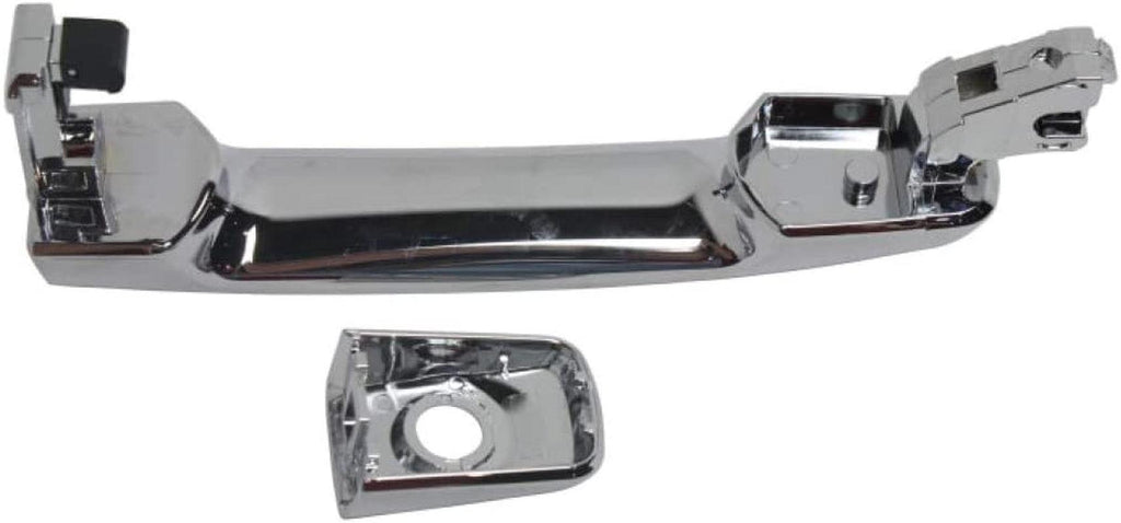 for Nissan Quest Exterior Door Handle Front, Driver Side Chrome (2004-2009) | with Key Hole | Trim:All Submodels | NI1310120 | 80607EA05A
