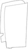 Genuine 15801542 Radiator Air Side Baffle, Left