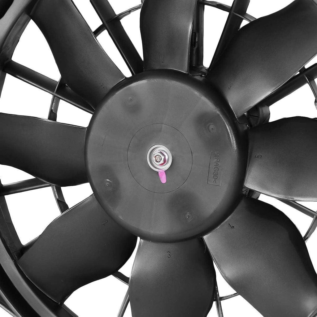 OEM-RF-0078 CH3115119 Factory Style Radiator Cooling Fan Assembly Replacement,Black