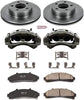 KCOE1860 Autospecialty 1-Click OE Replacement Brake Kit with Calipers