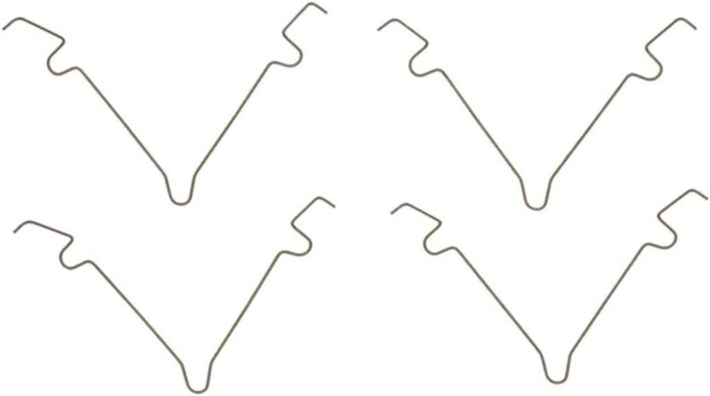 Professional 18K1012SS Rear Disc Brake Pad Drag Reduction Clip